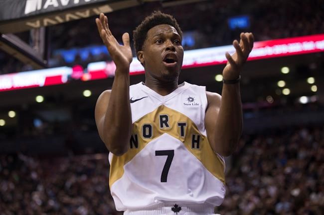 Raptors' Lowry says Warriors game "just another regular-season game." | iNFOnews.ca