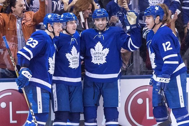 Kadri's five-point effort, Andersen's 54 saves lifts Leafs over Jackets 6-3 | iNFOnews.ca