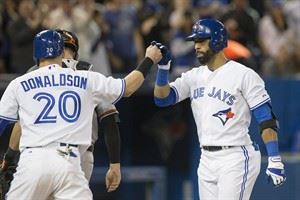 Bautista gets even with homer after O's throw pitch behind him for second time | iNFOnews.ca CP32790890