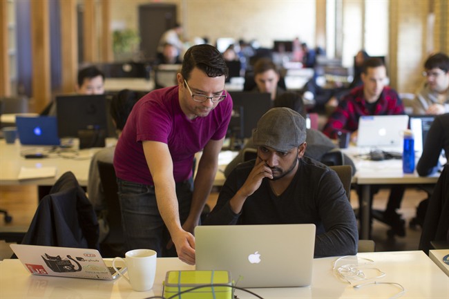 Wanted: Web developers and coders for Canada's technology 'gold rush' | iNFOnews.ca CP36901314