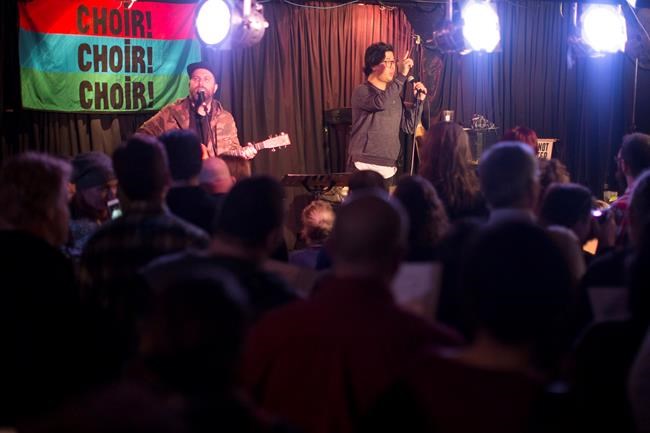 Pop collective Choir! Choir! Choir! sinks its musical hooks into the masses | iNFOnews.ca
