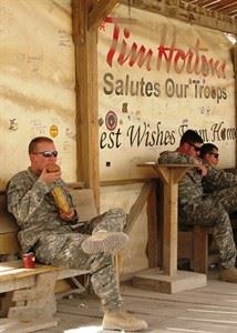 Going into battle with Tim Hortons no longer: DND ends plan for mobile outlets | iNFOnews.ca