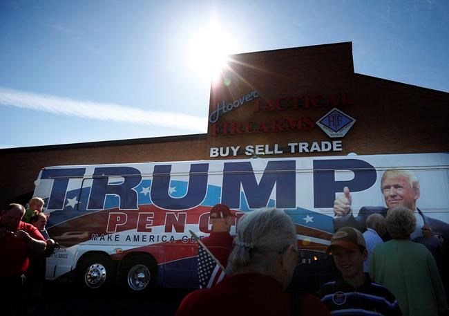 Scenes from the U.S. election: She sought to make history, he upended the story | iNFOnews.ca