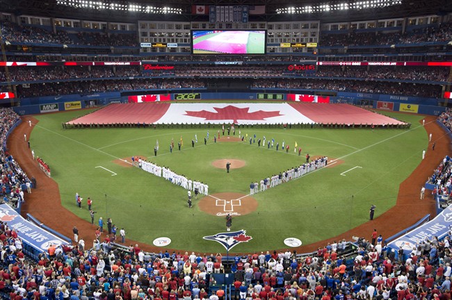 Some workplaces catching Jays fever, letting employees watch first playoff games | iNFOnews.ca CP34862658