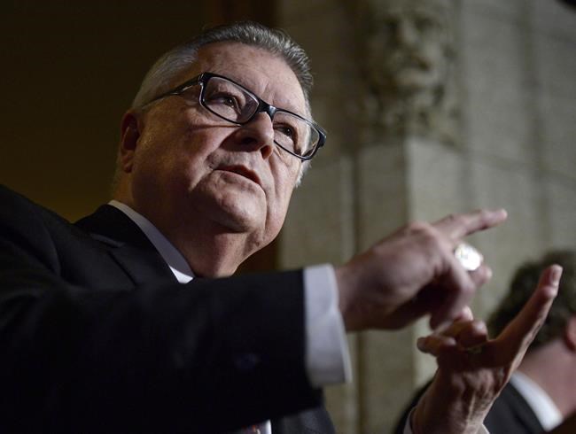 Goodale plans spring legislation to revamp controversial anti-terror law C-51 | iNFOnews.ca CP222825941