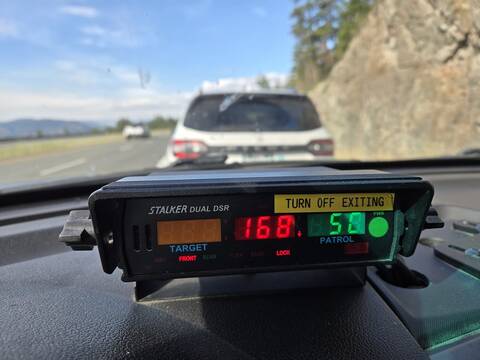 Learner driver clocked nearly 50km/h over limit on Coquihalla | iNFOnews.ca
