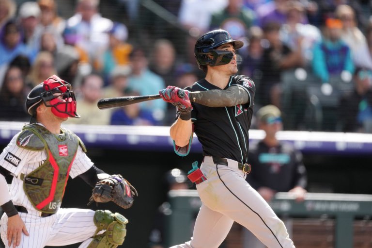 Corbin Carroll hits 2 homers, drives in 3 as the Diamondbacks beat the Rockies 8-6 | iNFOnews.ca