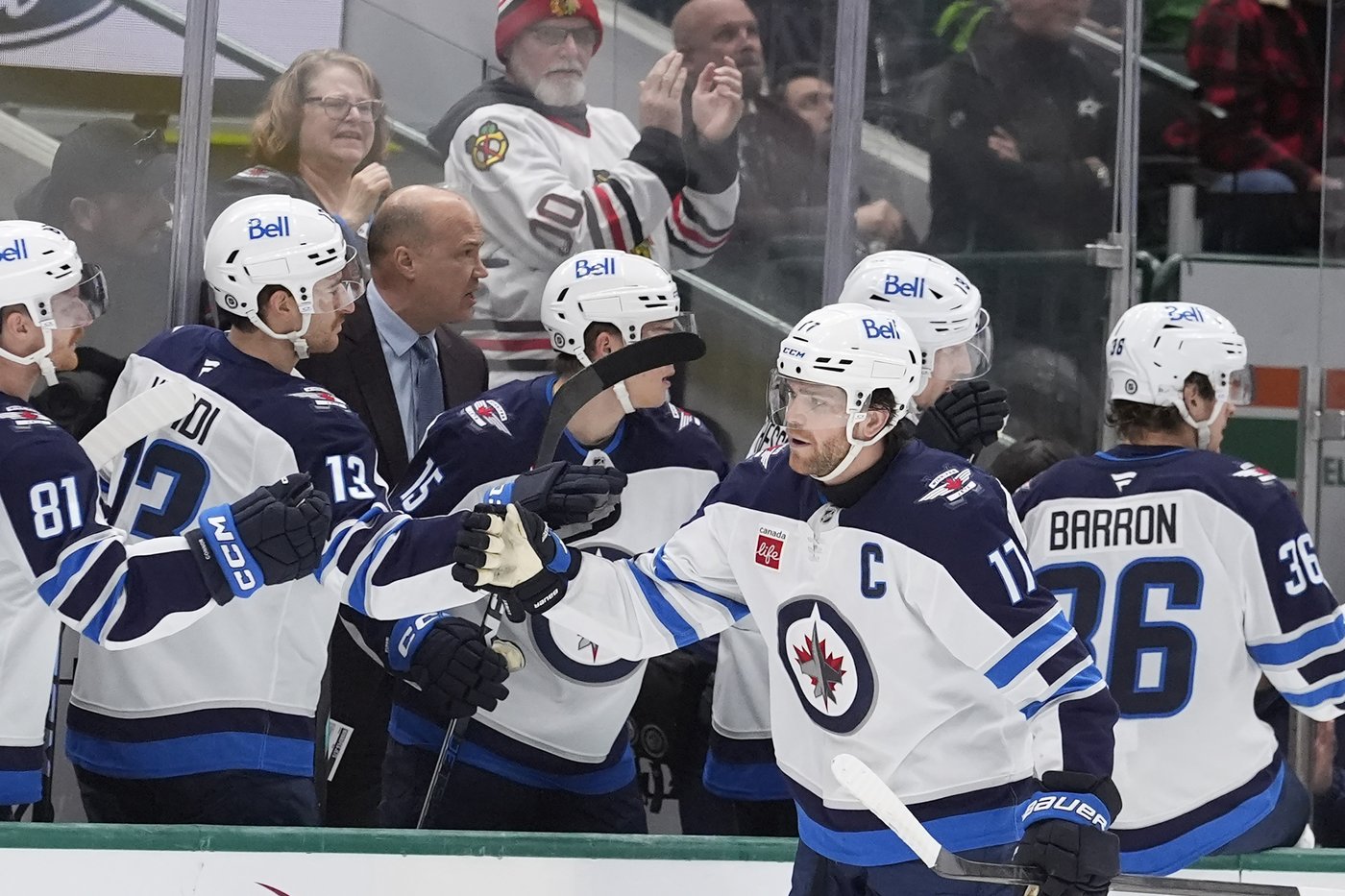 Mason Marchment's spinning backhander leads Dallas Stars past Winnipeg Jets 3-1 | iNFOnews.ca