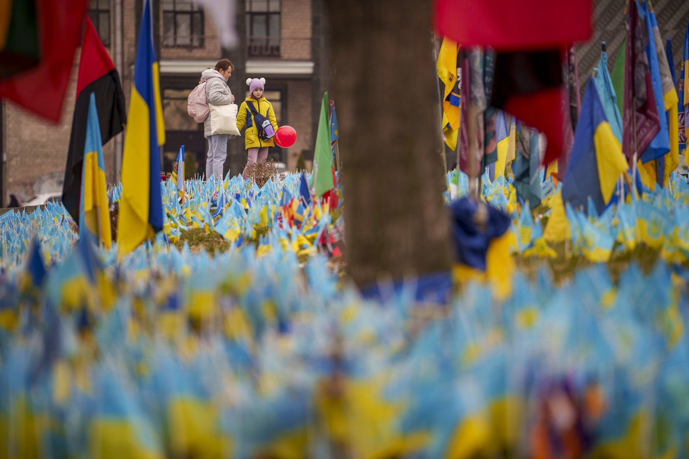 A makeshift memorial grows in Ukraine’s capital after 1,000 days of war | iNFOnews.ca A makeshift memorial grows in Ukraine’s capital after 1,000 days of war | iNFOnews.ca