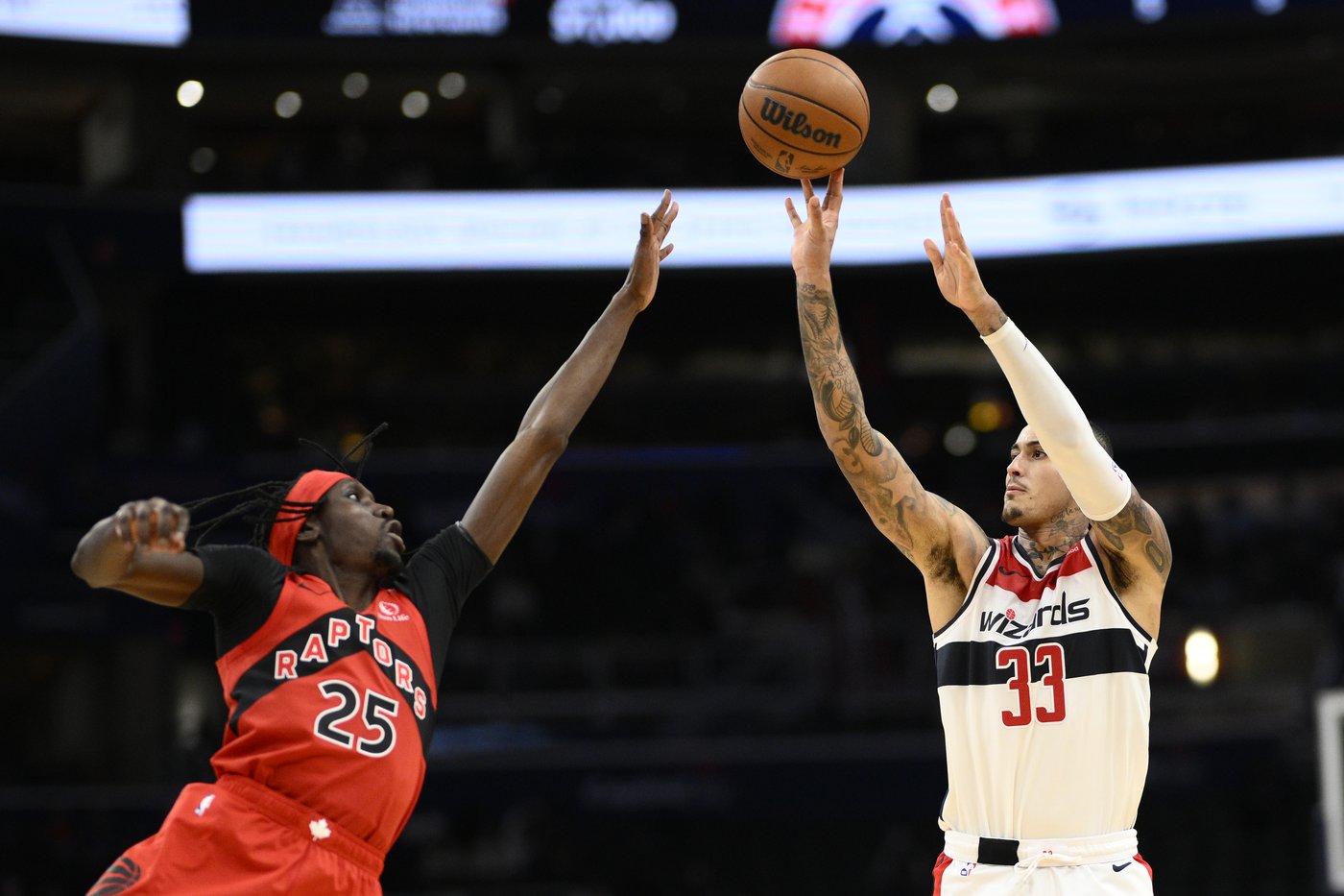 Boucher has 22 points for Raptors in 113-95 pre-season loss to Wizards | iNFOnews.ca Boucher has 22 points for Raptors in 113-95 pre-season loss to Wizards | iNFOnews.ca