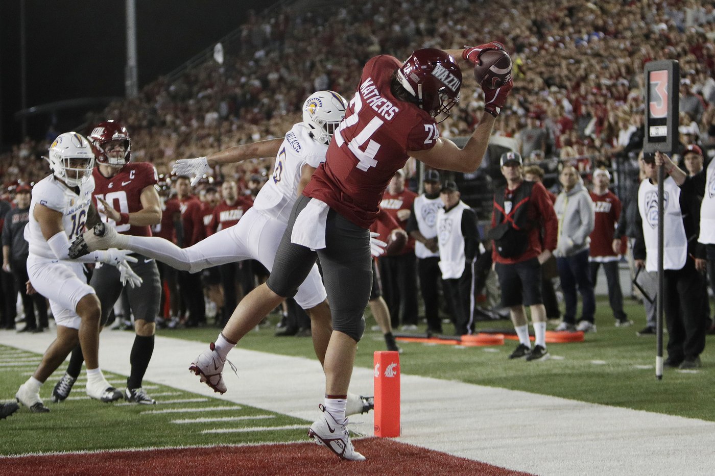 Dylan Paine, John Mateer rally Washington State to wild 54-52 victory over San Jose State in 2OT | iNFOnews.ca