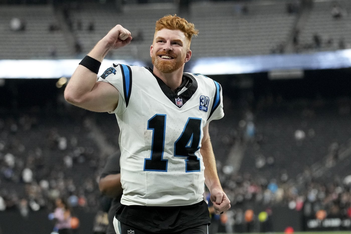 Andy Dalton passes for 319 yards and 3 TDs to lead Panthers past Raiders 36-22 for first win | iNFOnews.ca