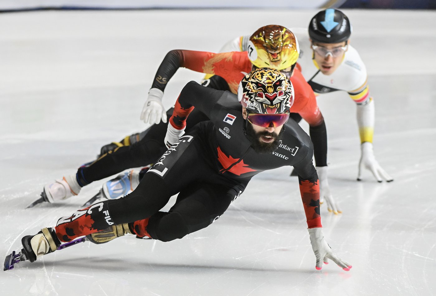 Canada's Steven Dubois wins 500-metre gold at world short track championships | iNFOnews.ca