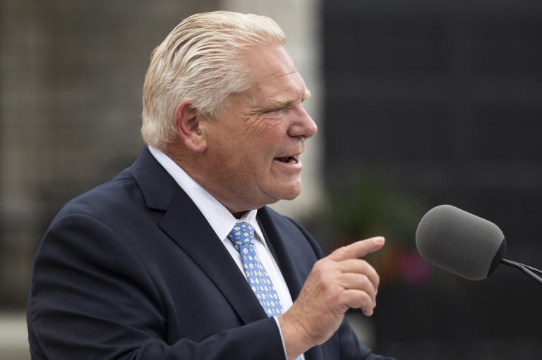 Ontario Premier Doug Ford tones down rhetoric in war of words with Donald Trump | iNFOnews.ca