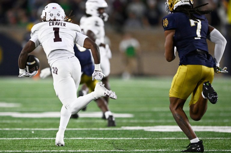 AP Player of the Week: Texas A&M's Mario Craver honored for his career night against Notre Dame | iNFOnews.ca