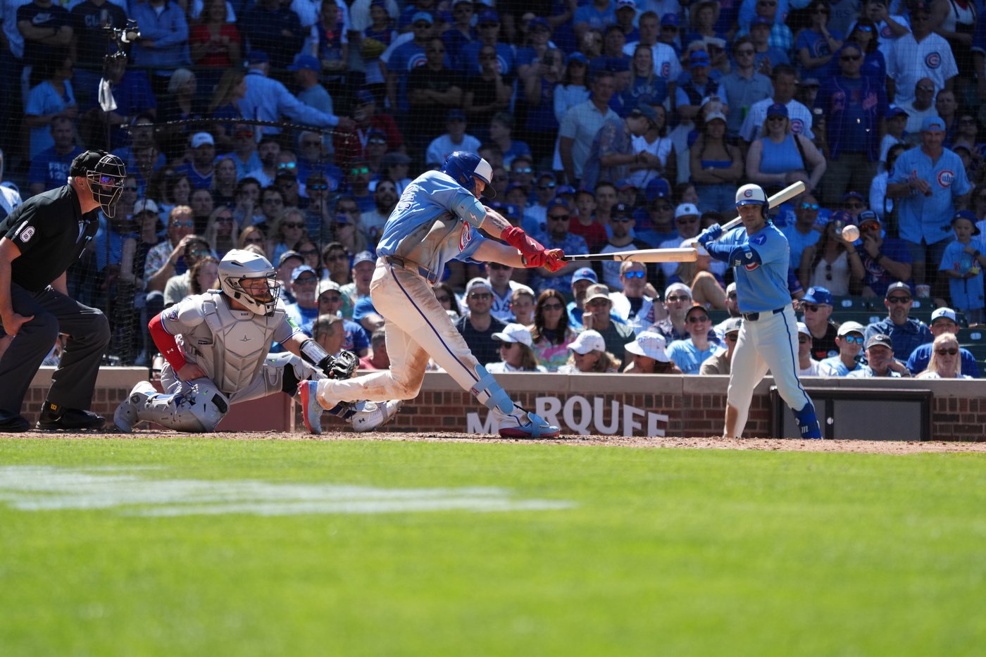 Carson Kelly has grand slam and career-high 6 RBIs as Cubs rout Blue Jays 16-2 | iNFOnews.ca