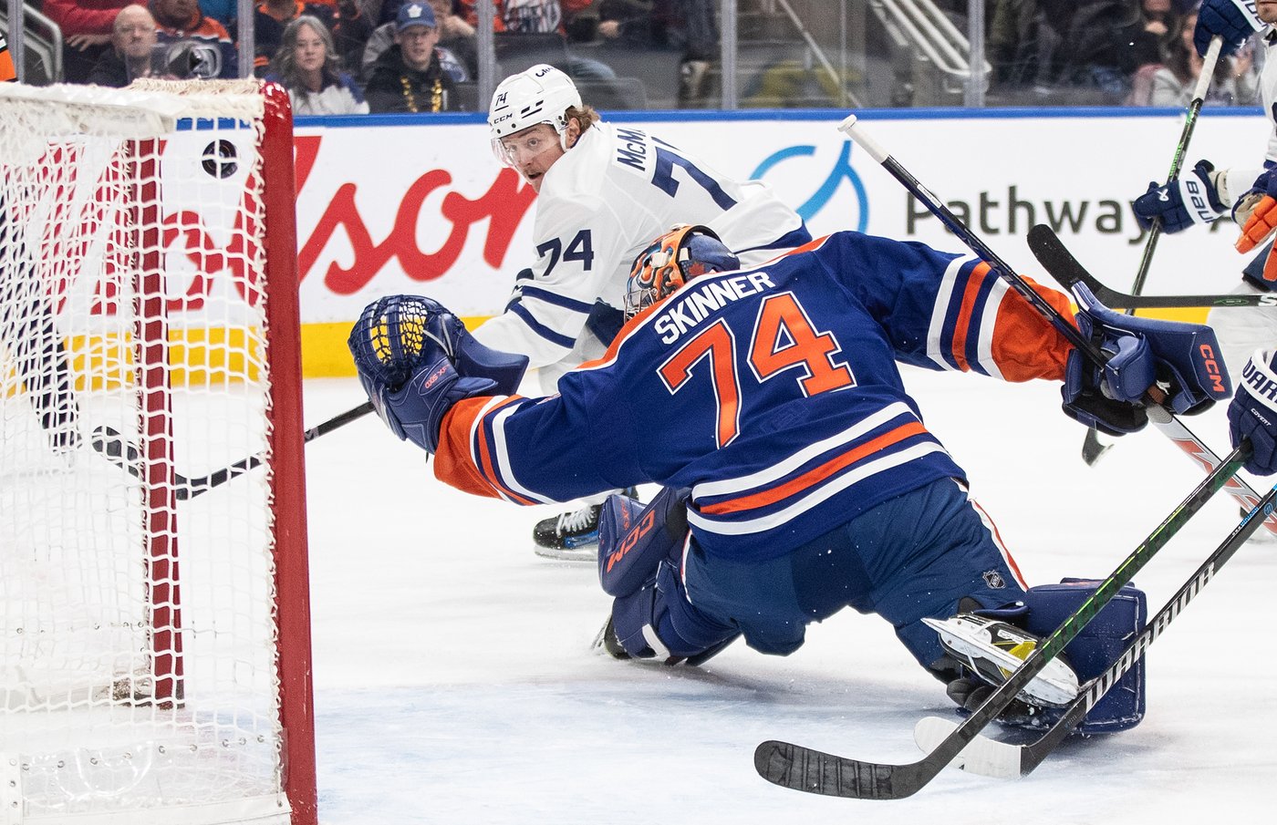 Leafs jump on Oilers early, hang on for 4-3 win | iNFOnews.ca