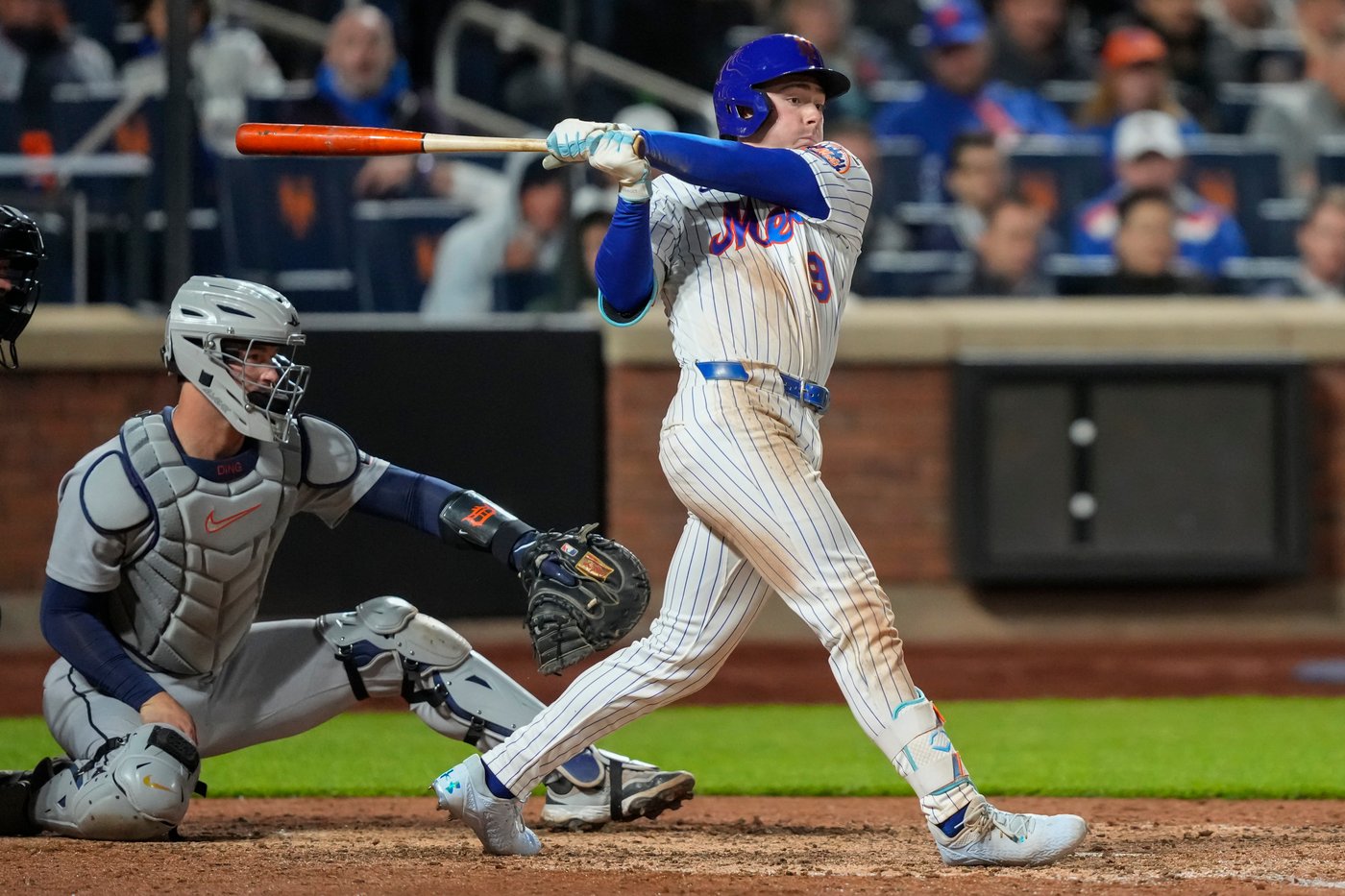 A.J. Ewing provides a boost in his MLB debut, leading the Mets to a 10-2 win over the Tigers | iNFOnews.ca