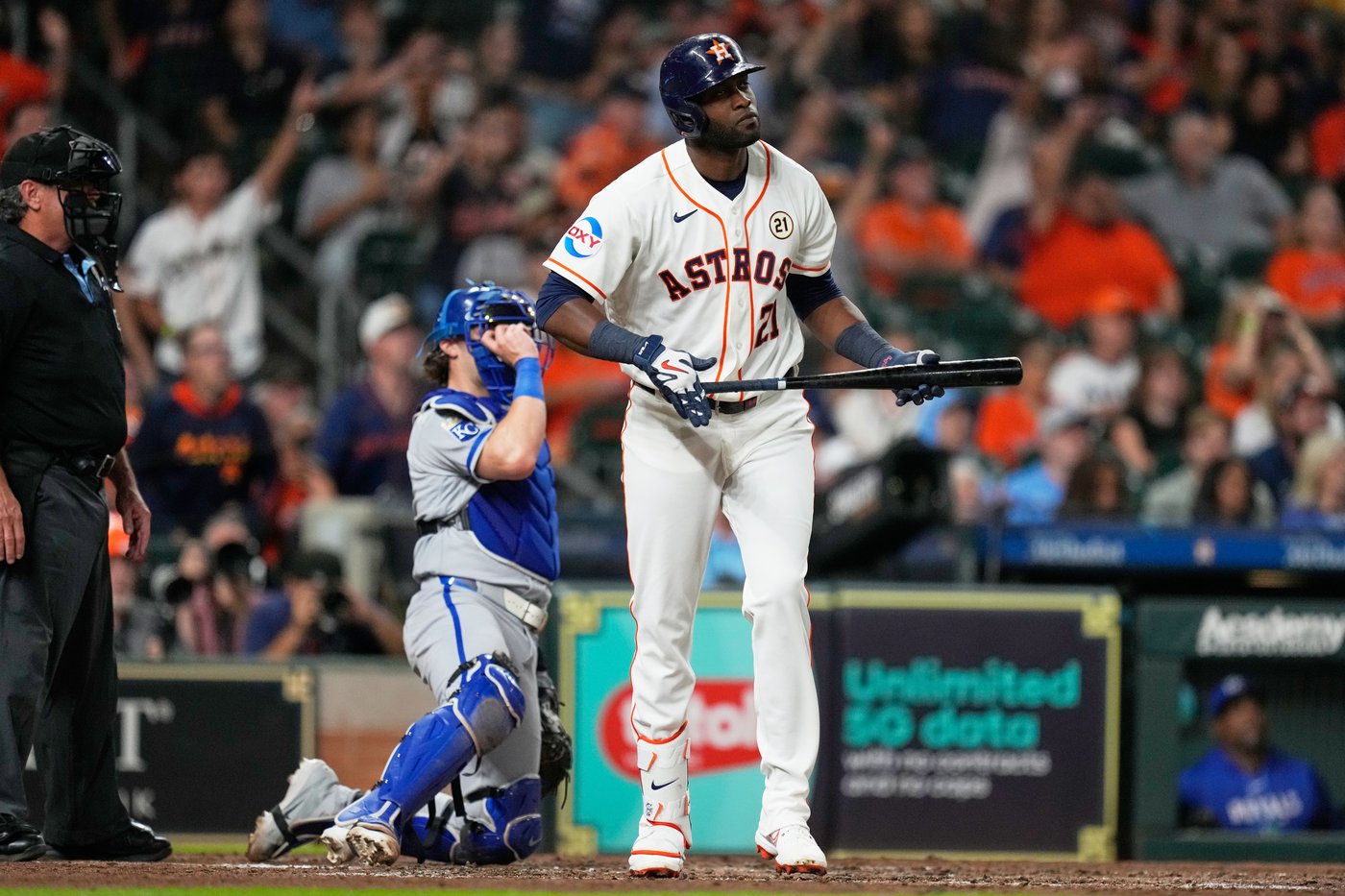Jeremy Peña hits 2 early homers, Yordan Alvarez hits 39th as Astros beat Royals 4-2 | iNFOnews.ca Jeremy Peña hits 2 early homers, Yordan Alvarez hits 39th as Astros beat Royals 4-2 | iNFOnews.ca
