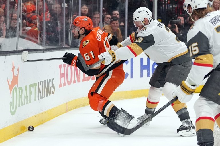Vegas' Brayden McNabb suspended for Game 6 for late hit on Anaheim's Poehling | iNFOnews.ca