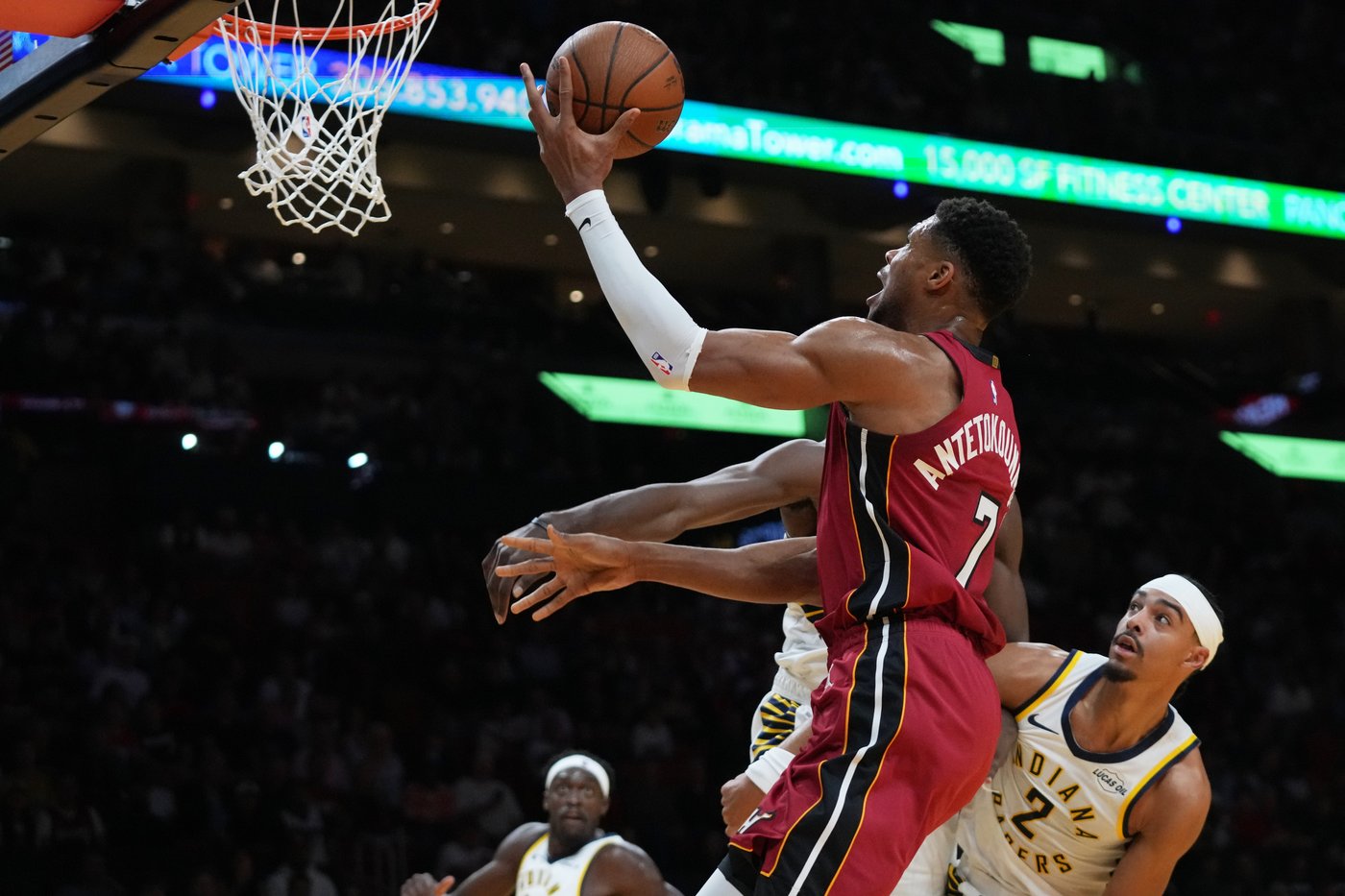 Giannis has triple-double, Heat open NBA Cup play with 145-125 win over Pacers | iNFOnews.ca Giannis has triple-double, Heat open NBA Cup play with 145-125 win over Pacers | iNFOnews.ca