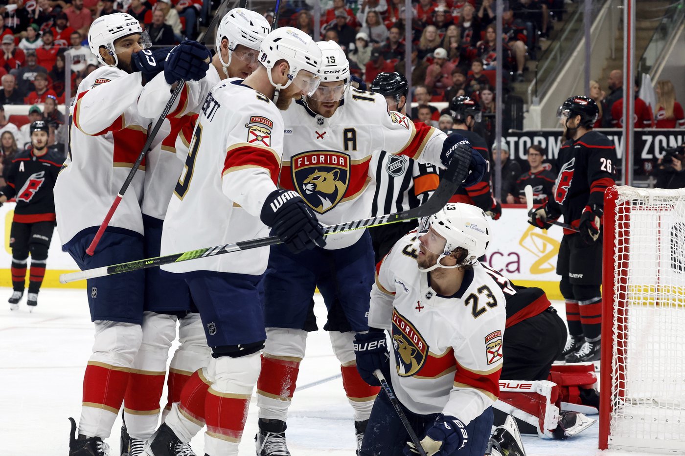 Bennett, Verhaeghe help Panthers roll past Hurricanes 5-0, take 2-0 lead in Eastern final | iNFOnews.ca