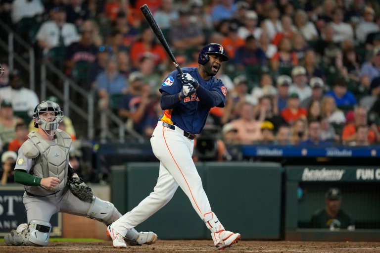 Yordan Alvarez's Triple Crown bid will have to survive a major challenge from the AL East | iNFOnews.ca