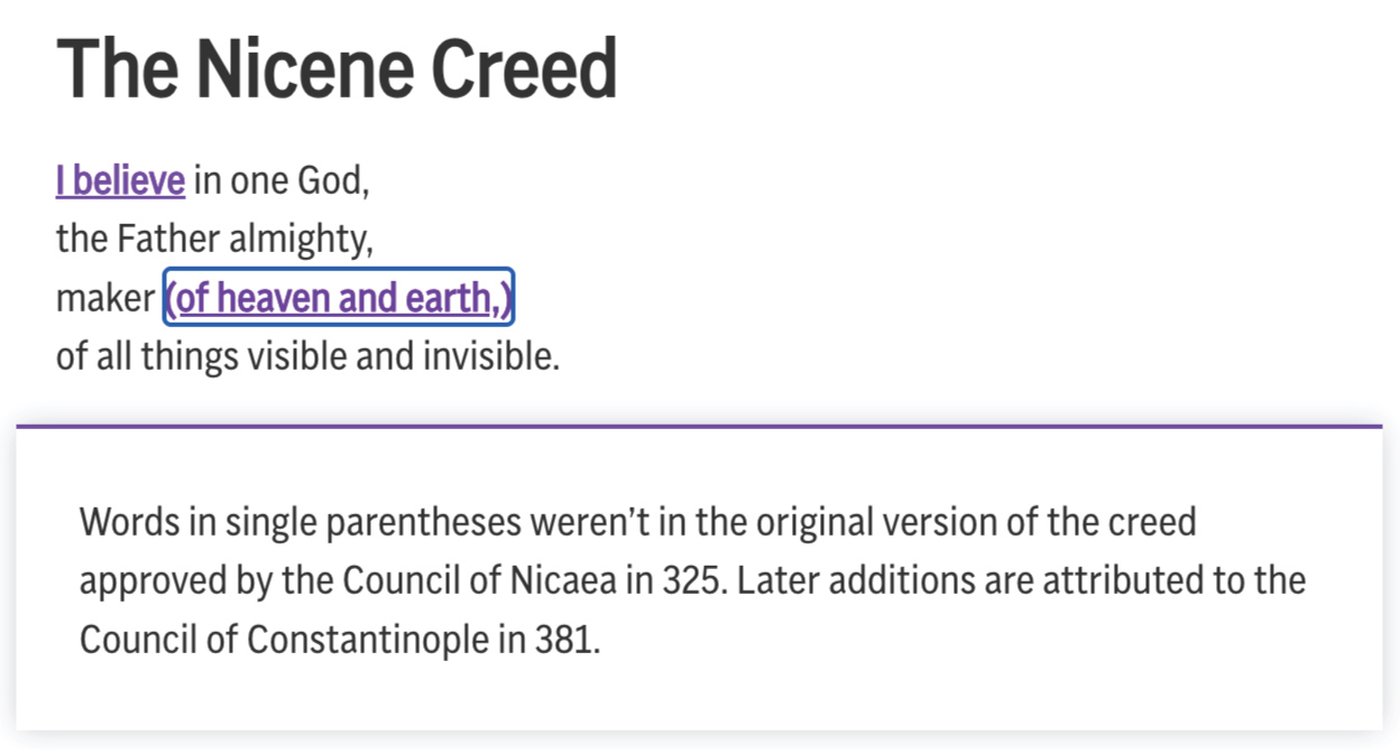 1,700 years ago, bishops and an emperor wrote a creed. Millions still recite it in church | iNFOnews.ca