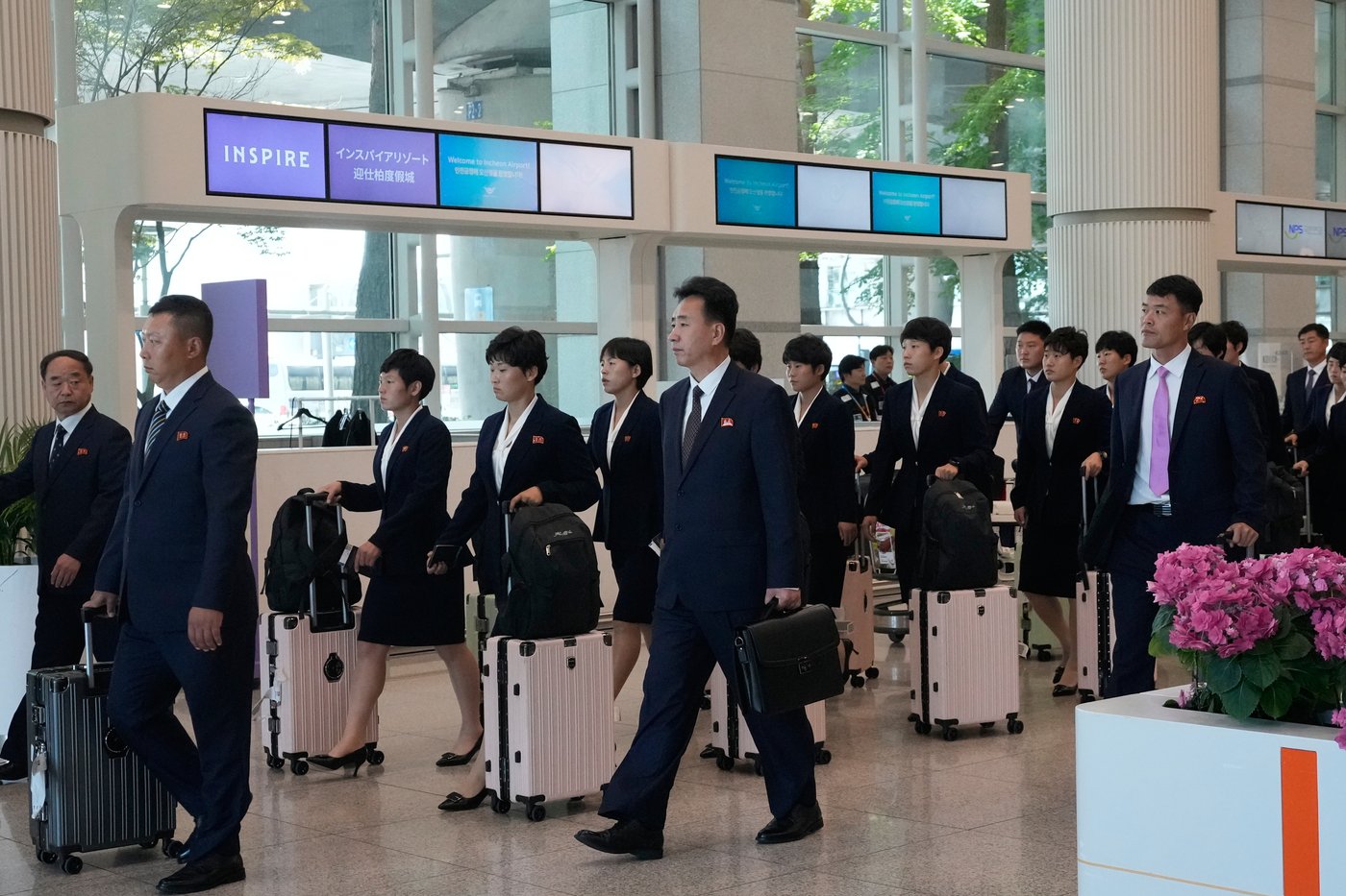 North Korean women's soccer team arrives in South Korea for regional tournament | iNFOnews.ca North Korean women's soccer team arrives in South Korea for regional tournament | iNFOnews.ca