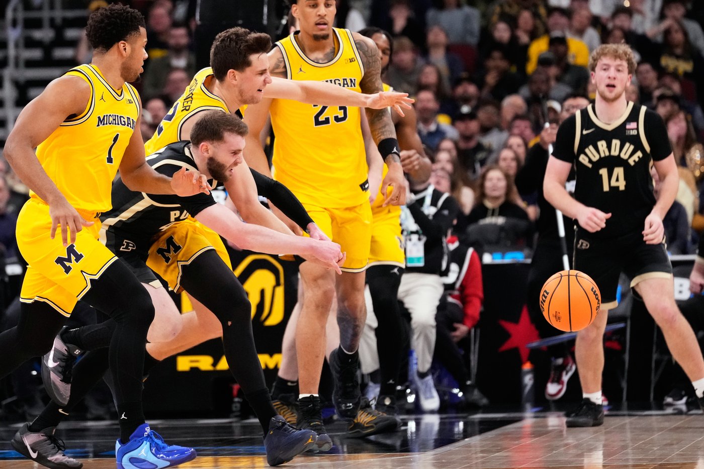 Cluff and Kaufman-Renn power No. 18 Purdue past No. 3 Michigan 80-72 in Big Ten final | iNFOnews.ca