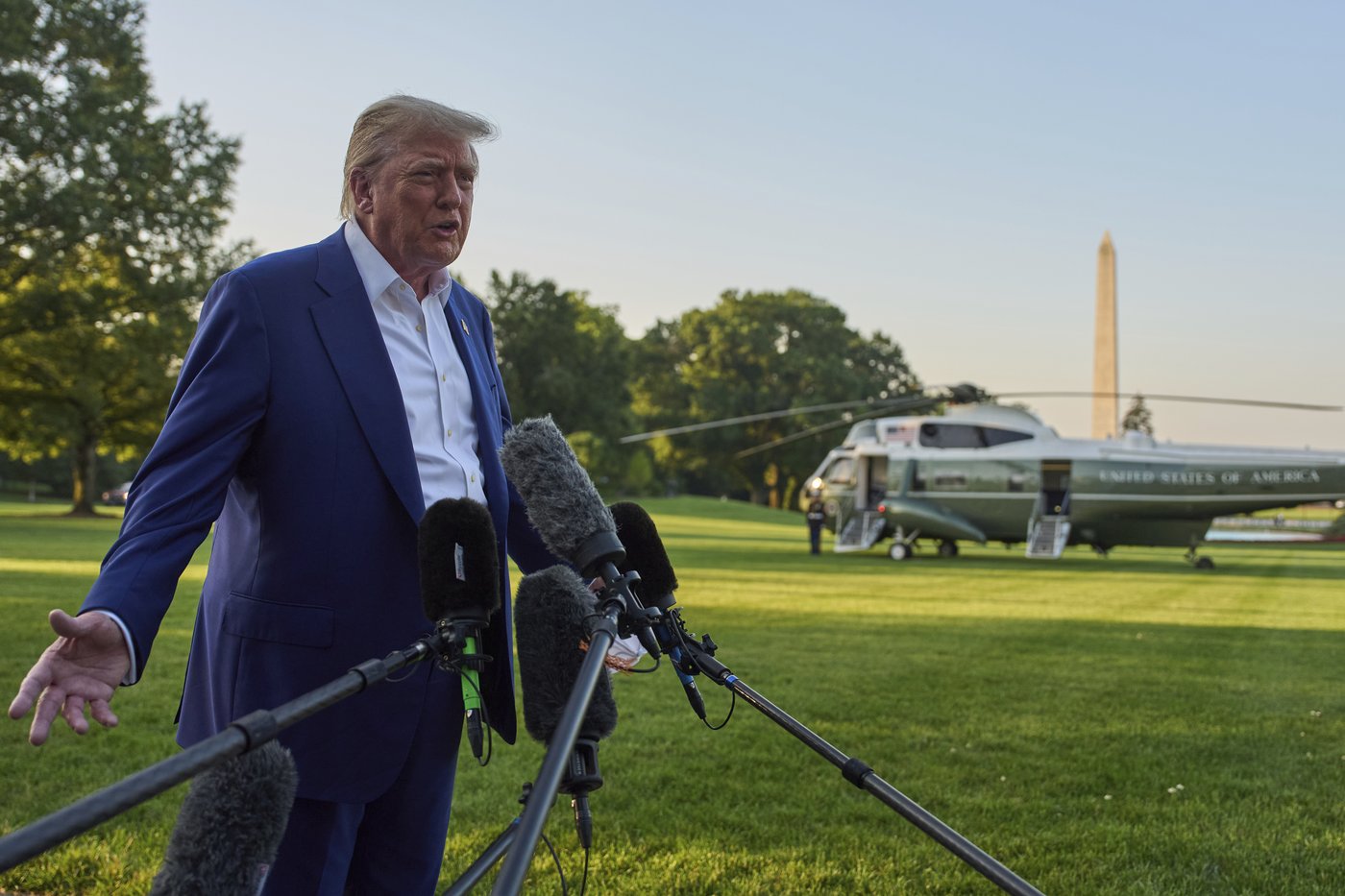 Trump says whether he'll commit to NATO mutual defense guarantee 'depends on your definition' | iNFOnews.ca Trump says whether he'll commit to NATO mutual defense guarantee 'depends on your definition' | iNFOnews.ca