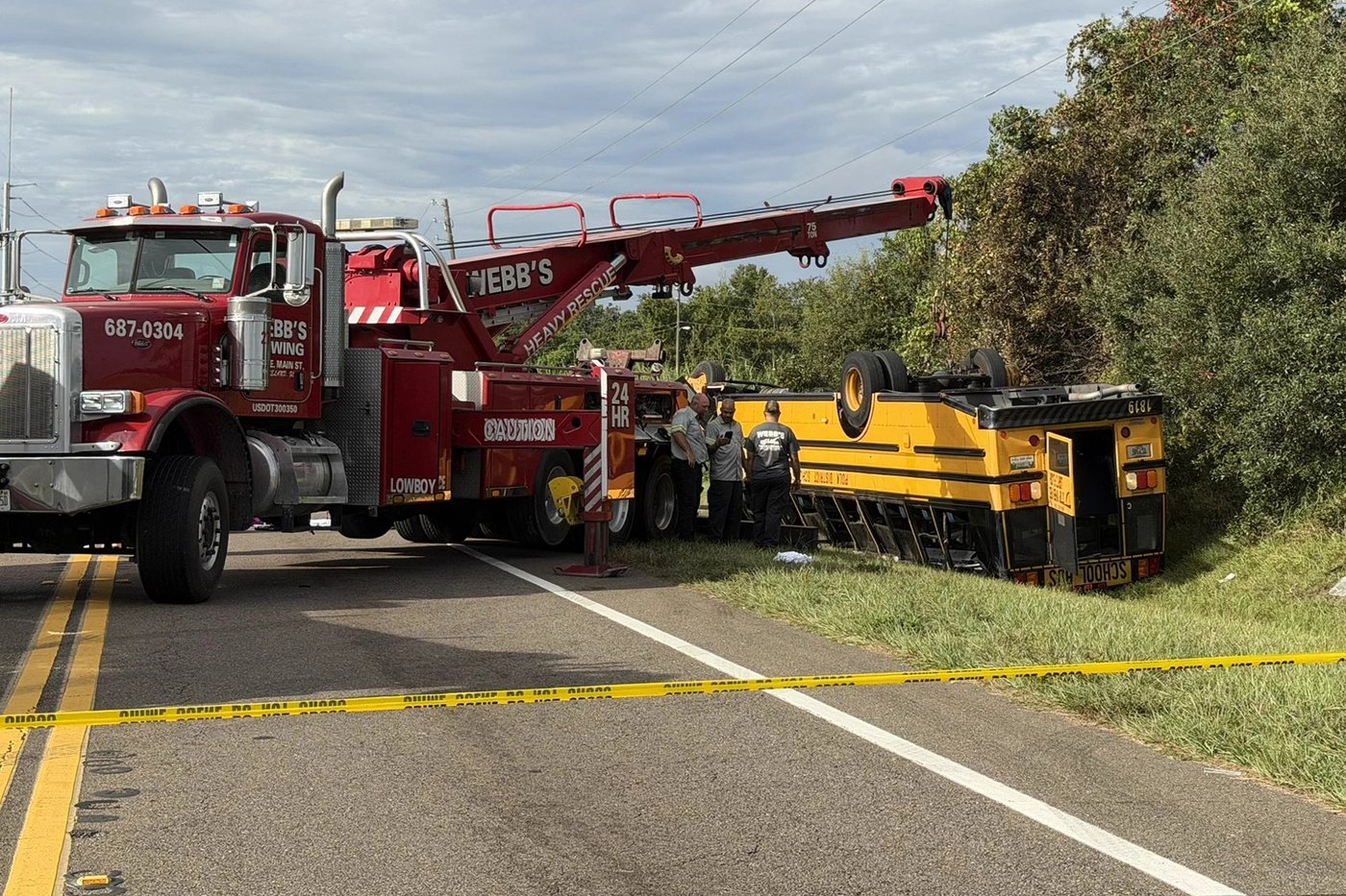 2 people killed, including a student, after Florida school bus rolls over in crash | iNwheels