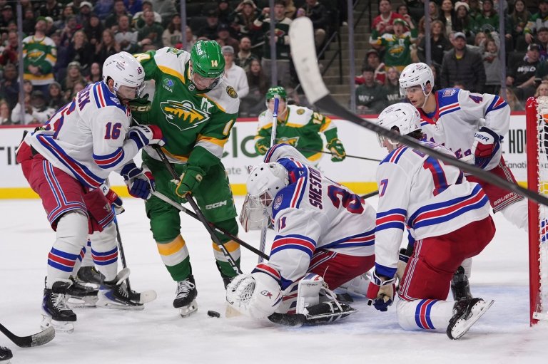 Shesterkin makes 46 saves to help the Rangers to a 4-2 win over the Wild | iNFOnews.ca