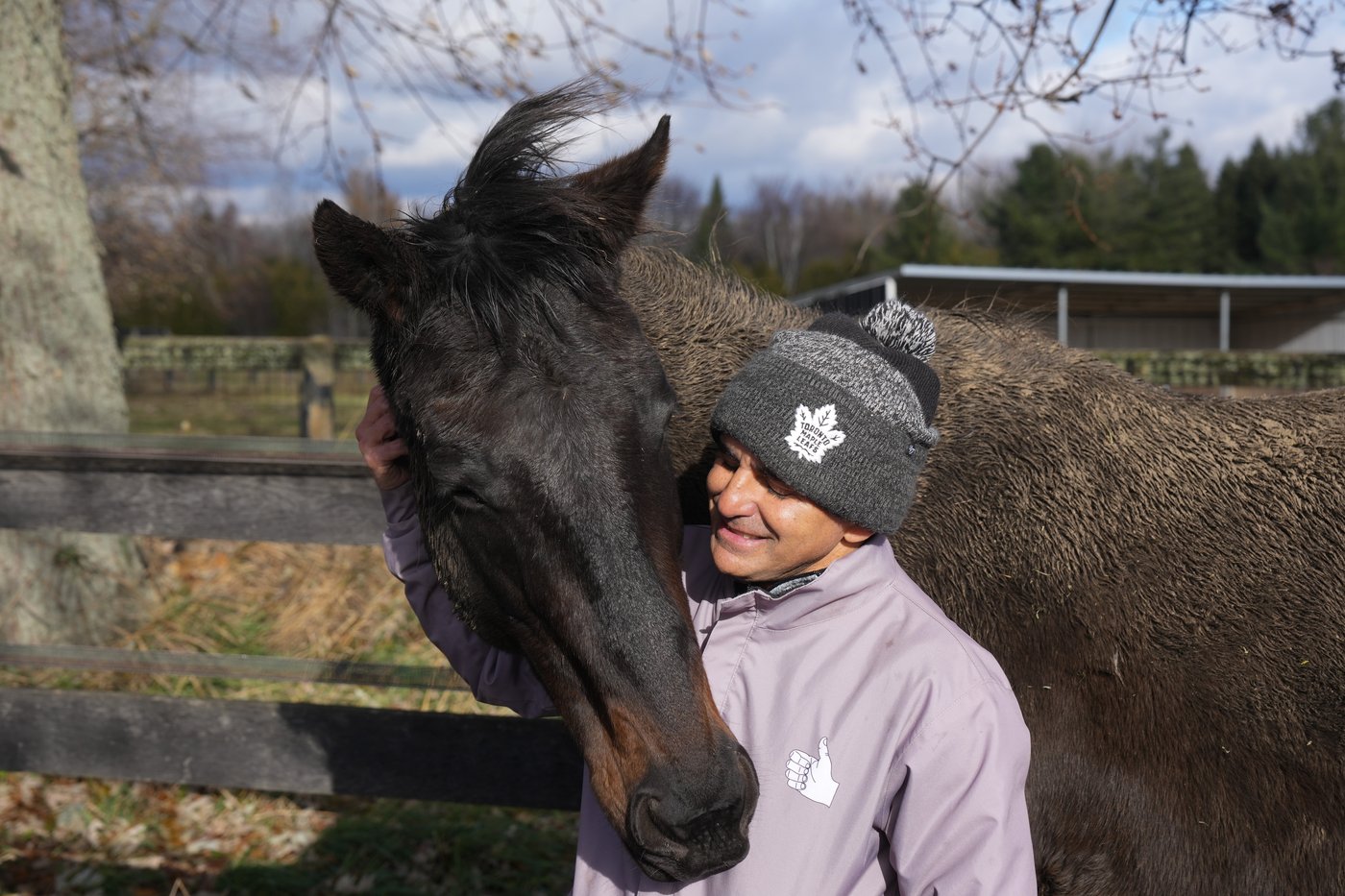 Photo Gallery: Da Silva implementing horses into wellness program | iNFOnews.ca