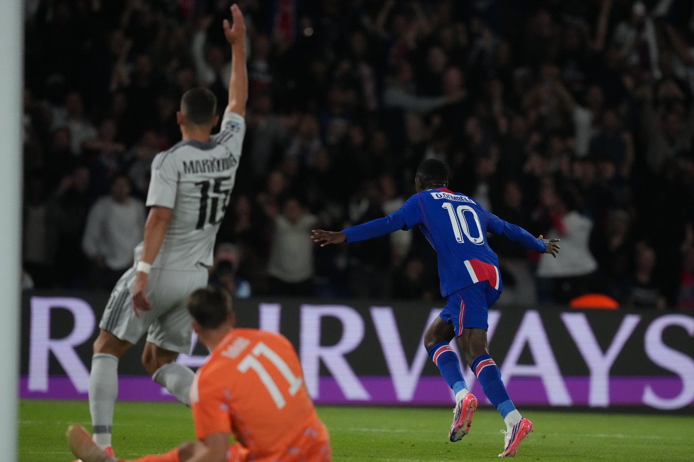 Dembélé roars back to form with 2 goals and 2 assists in 6-1 rout of Slovan in Champions League | iNFOnews.ca