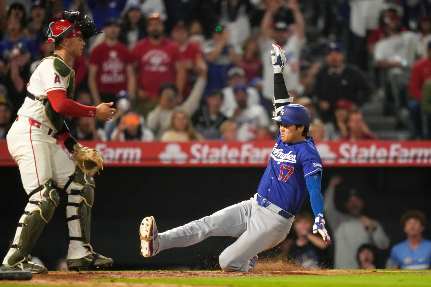 Shohei Ohtani getting on track with season-high 5 RBIs in Dodgers' rout of Angels | iNFOnews.ca