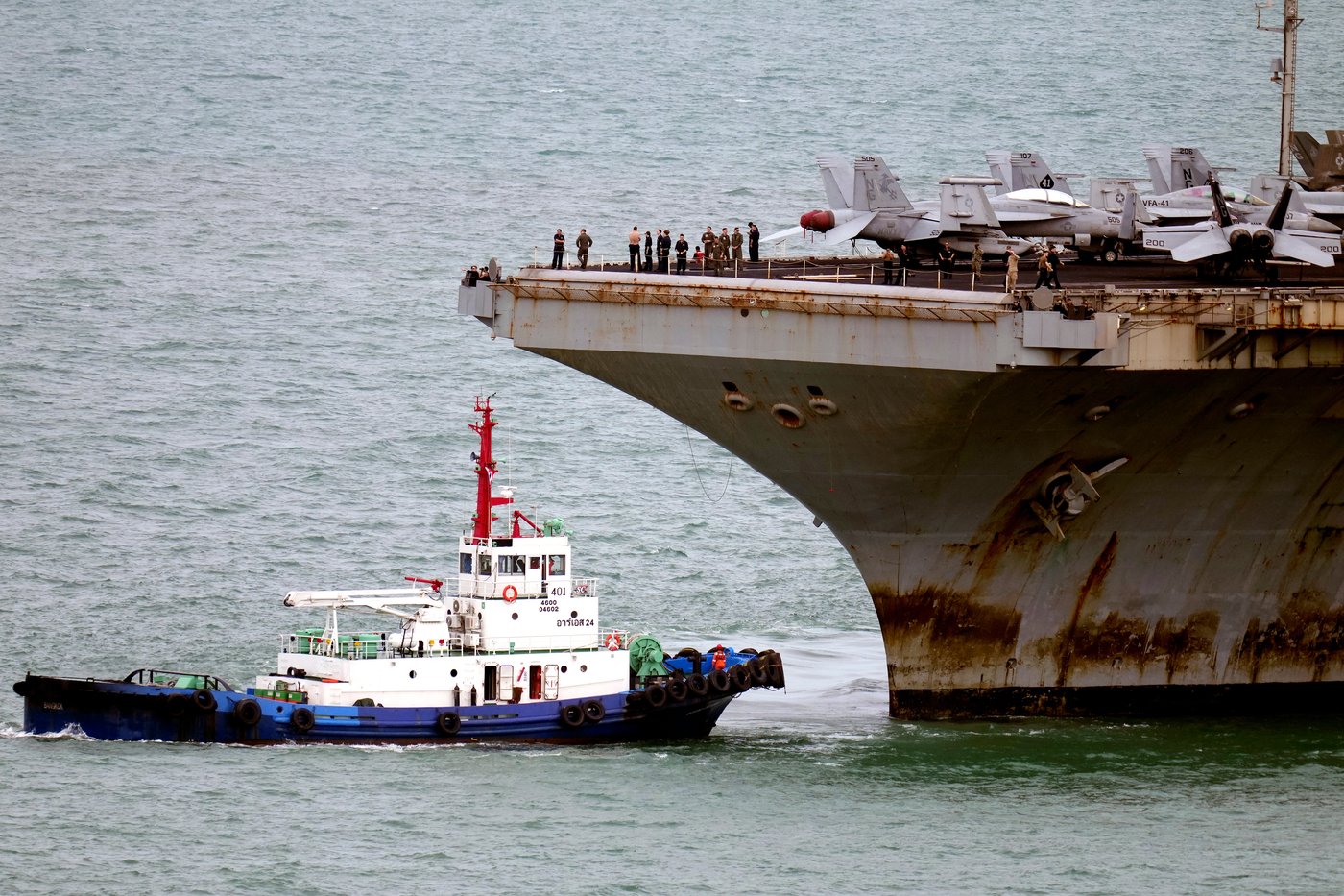 The USS Abraham Lincoln arrives in Thailand following its Middle East deployment | iNFOnews.ca