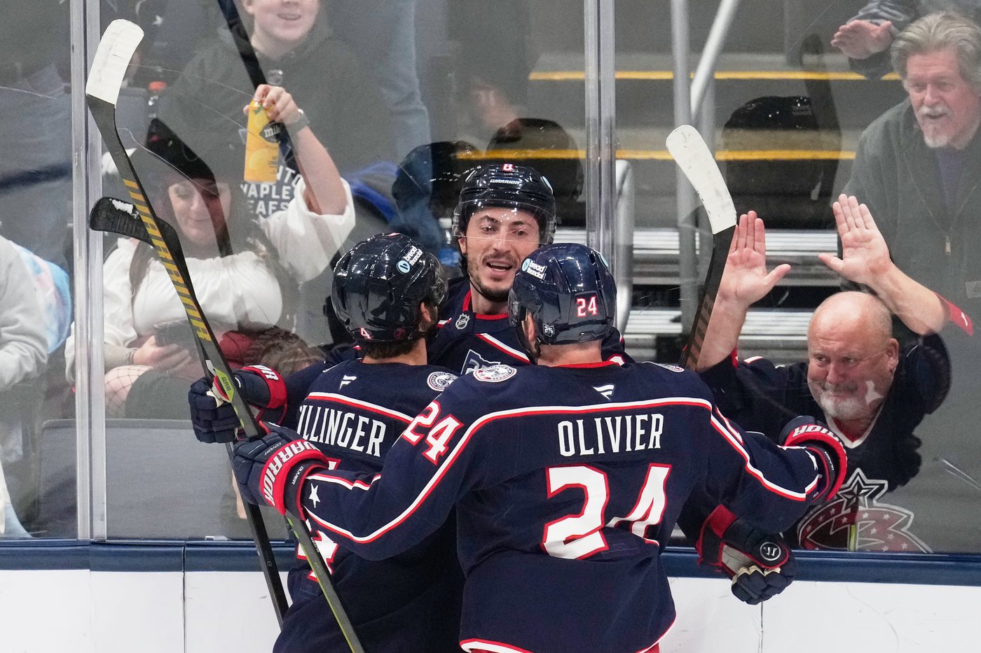 Sillinger, Olivier lead Blue Jackets to 6-3 win over Maple Leafs for third straight win | iNFOnews.ca Sillinger, Olivier lead Blue Jackets to 6-3 win over Maple Leafs for third straight win | iNFOnews.ca