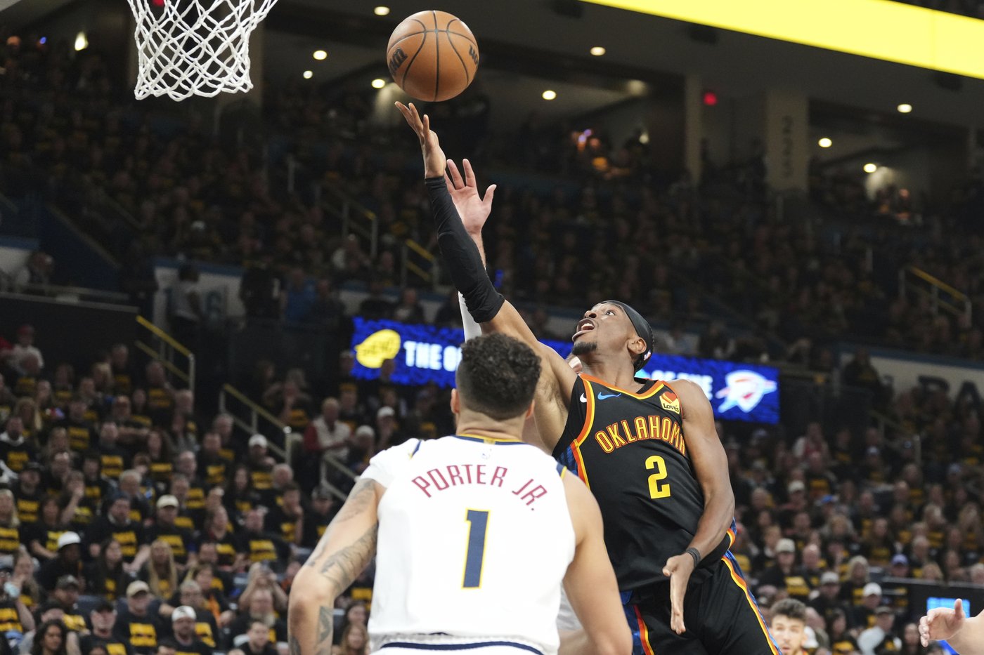 Gilgeous-Alexander scores 34 as Thunder roll past Nuggets 149-106, tie West semis at 1-1 | iNFOnews.ca