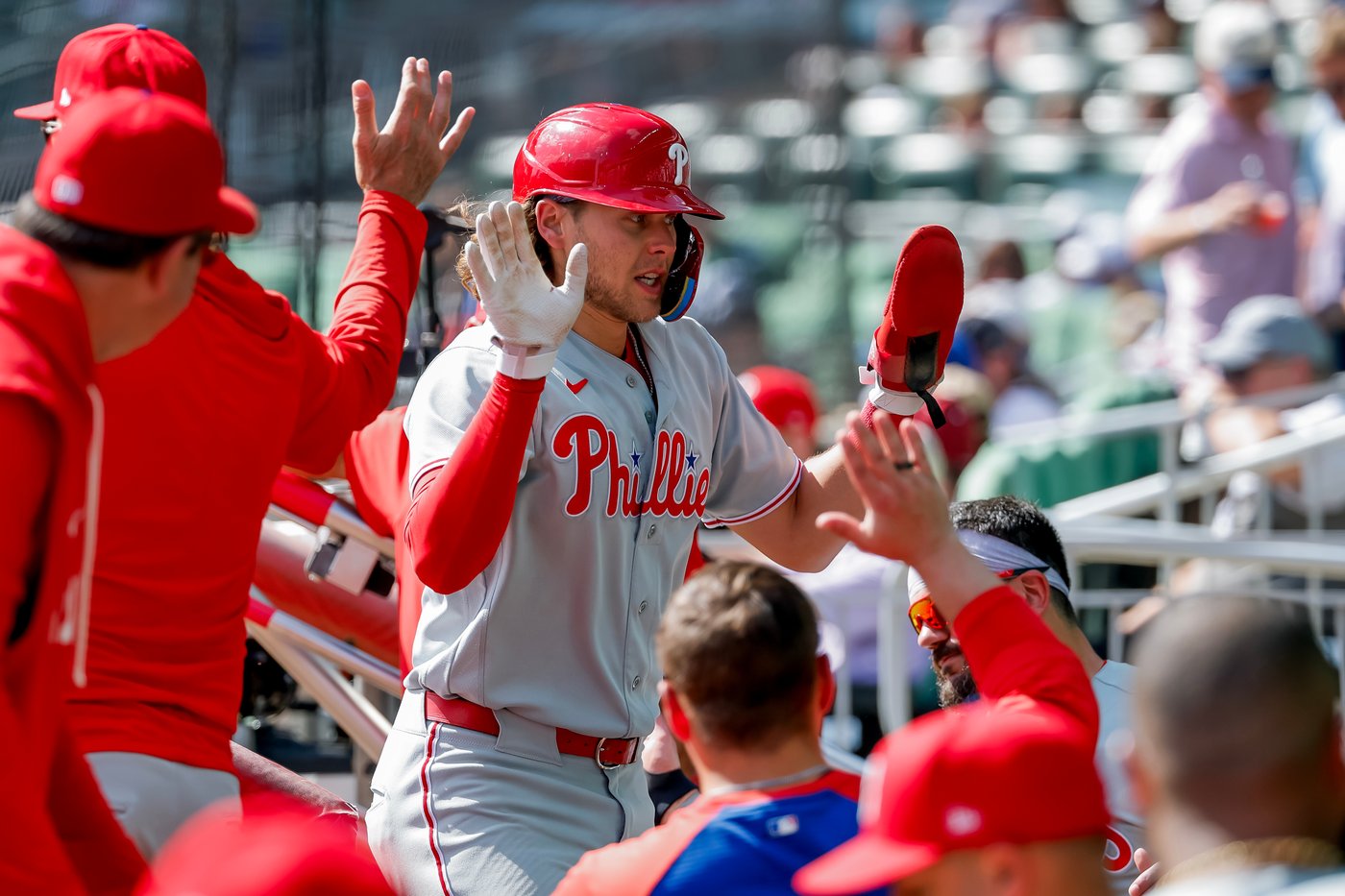 Breakthrough 7-run 8th inning lifts Phillies' mood after avoiding series sweep against Braves | iNFOnews.ca Breakthrough 7-run 8th inning lifts Phillies' mood after avoiding series sweep against Braves | iNFOnews.ca