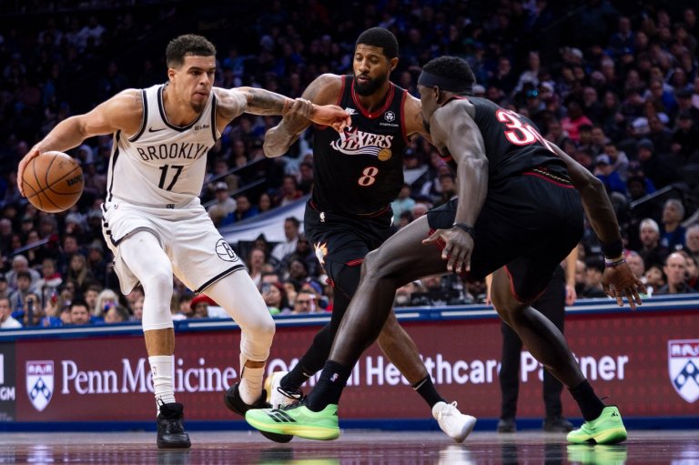 Porter scores 28 points, Nets beat 76ers 114-106 for third win in four games | iNFOnews.ca