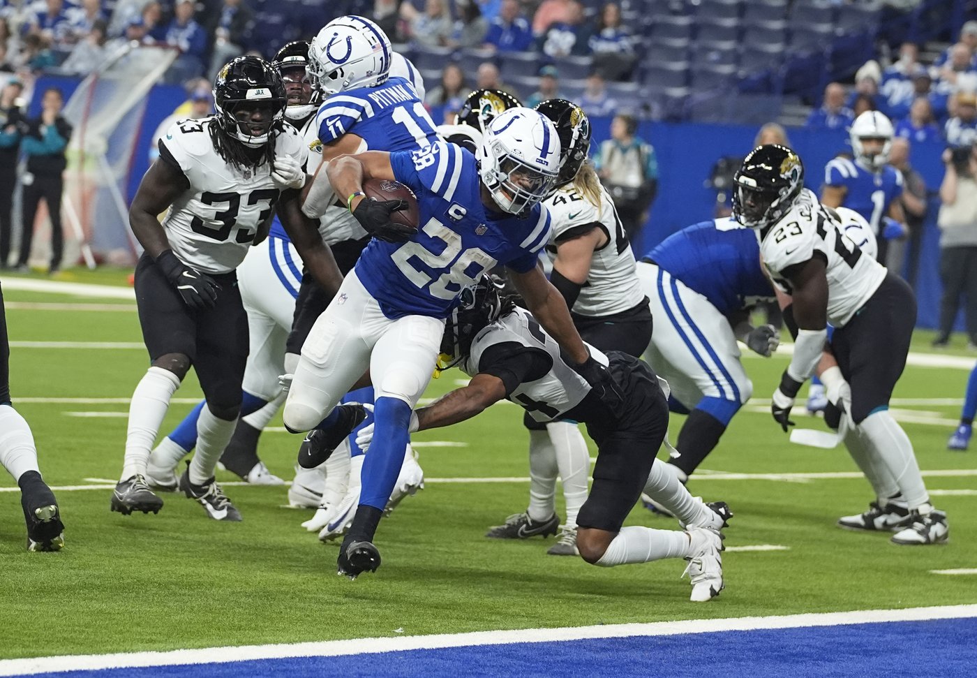 Jonathan Taylor and Joe Flacco lead Colts to 26-23 overtime win over Jaguars | iNFOnews.ca Jonathan Taylor and Joe Flacco lead Colts to 26-23 overtime win over Jaguars | iNFOnews.ca