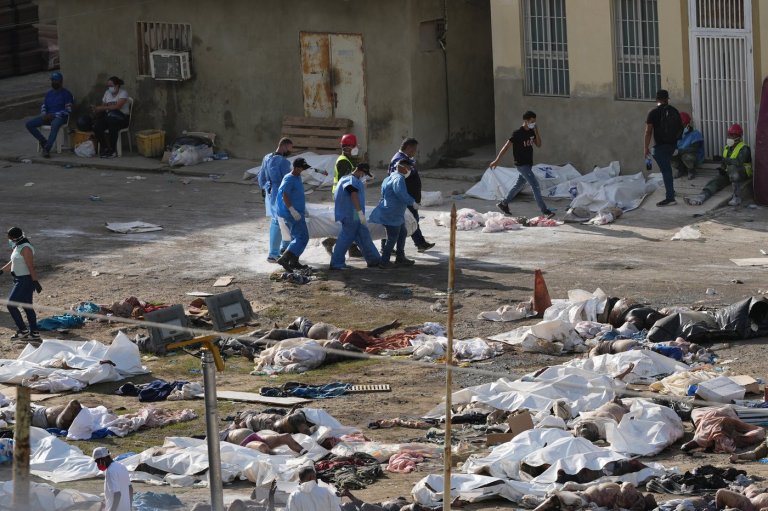 A push to identify bodies as deaths multiply in Venezuela after twin earthquakes | iNFOnews.ca
