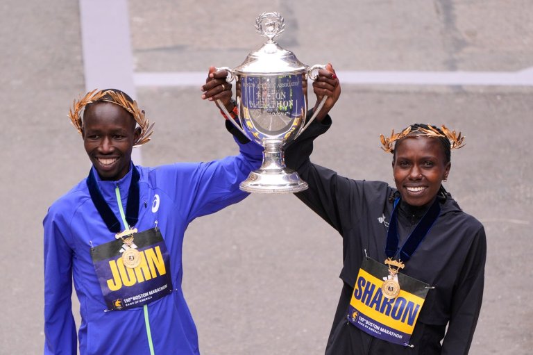 Even as Boston Marathon records fall, two-time champ Lokedi insists: 'Honestly, it's hard' | iNFOnews.ca