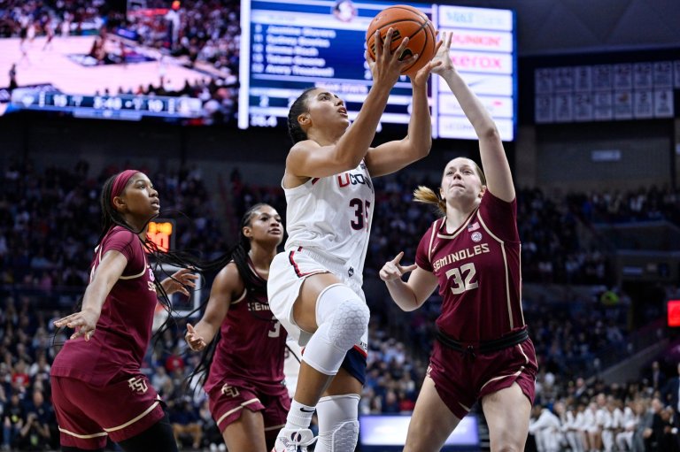 Fudd, Strong lead UConn past Florida State after unveiling the 2024-25 national championship banner | iNFOnews.ca