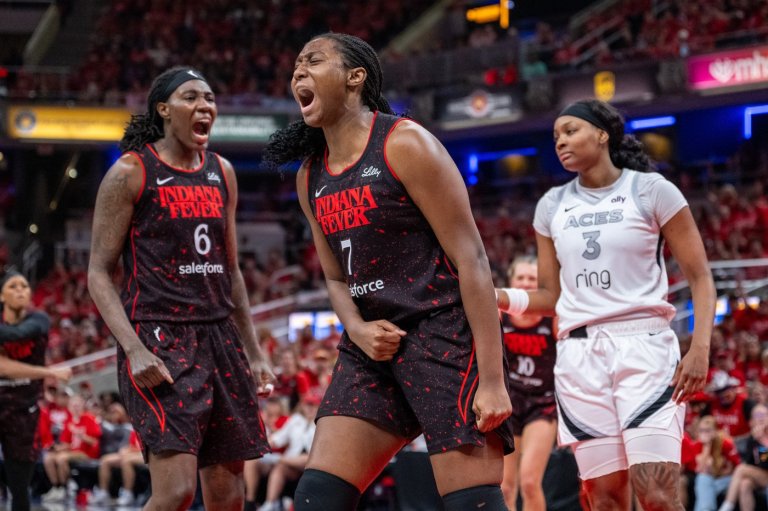 Aliyah Boston, Kelsey Mitchell lead Fever past Aces 90-83 to even series and set up decisive Game 5 | iNFOnews.ca