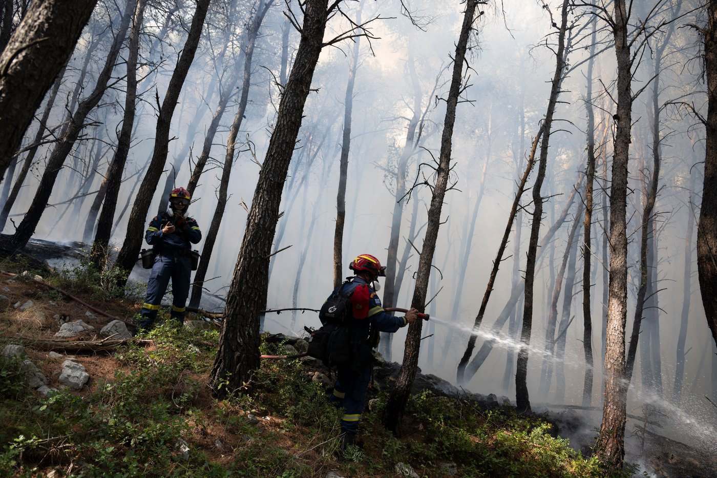 Europe’s wildfire crisis eases in west as danger shifts east to Greece | iNFOnews.ca