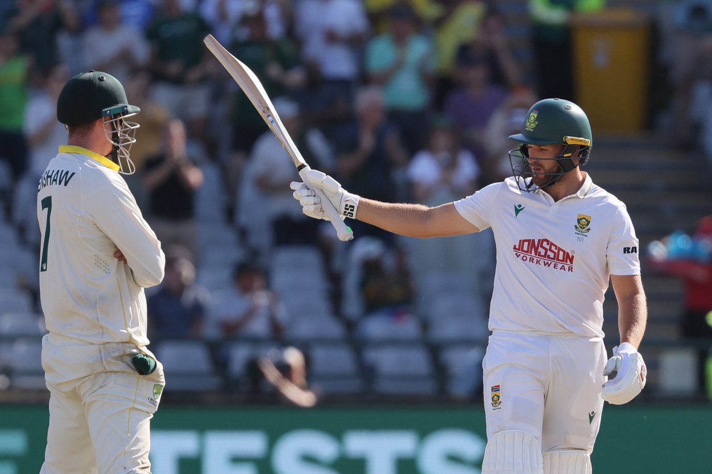 Rickelton and Mulder centuries lead South Africa fightback and set Australia 288 chase | iNFOnews.ca