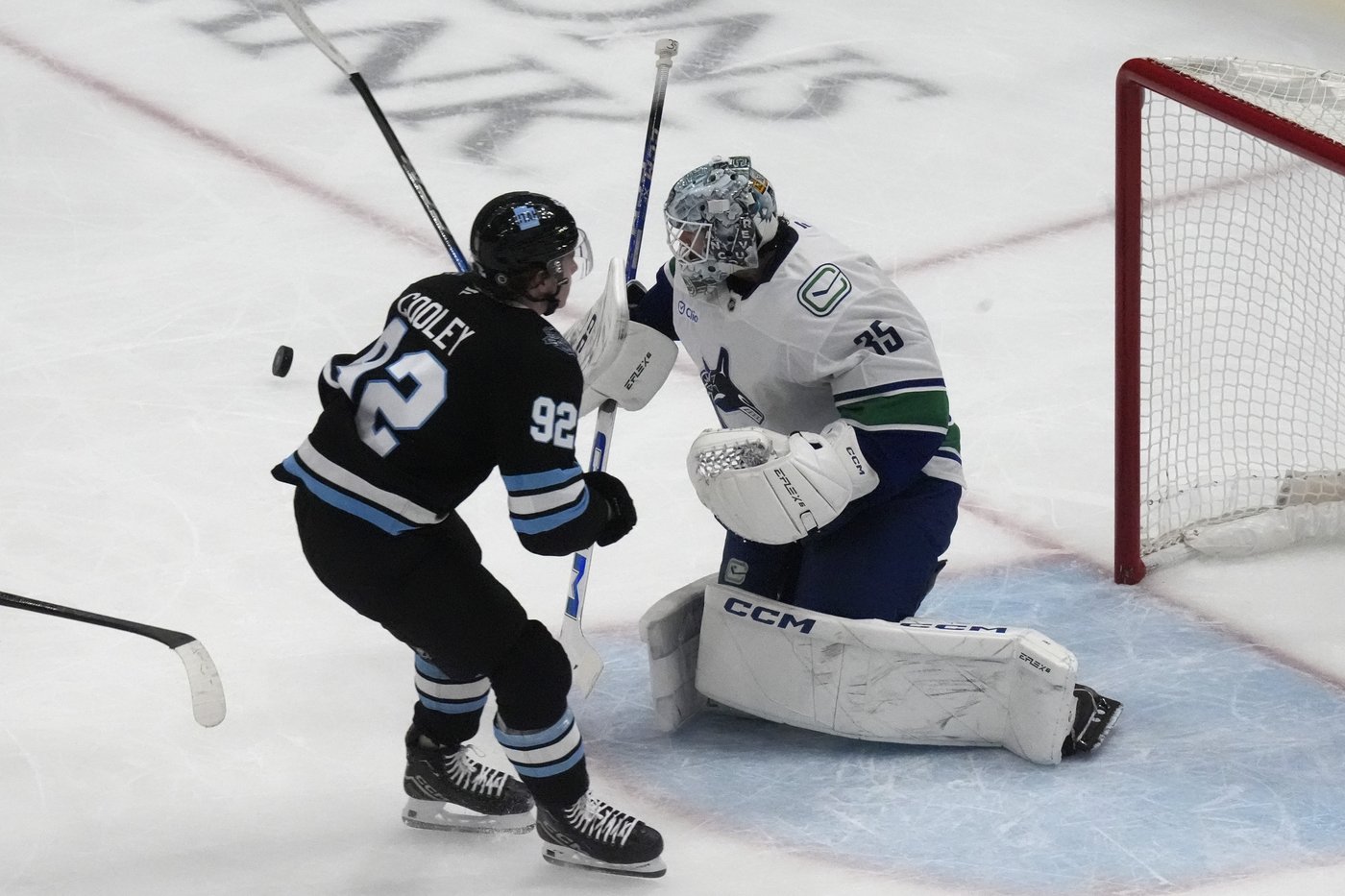 Mikhail Sergachev scores in OT to lift Utah over the Canucks 3-2 | iNFOnews.ca Mikhail Sergachev scores in OT to lift Utah over the Canucks 3-2 | iNFOnews.ca