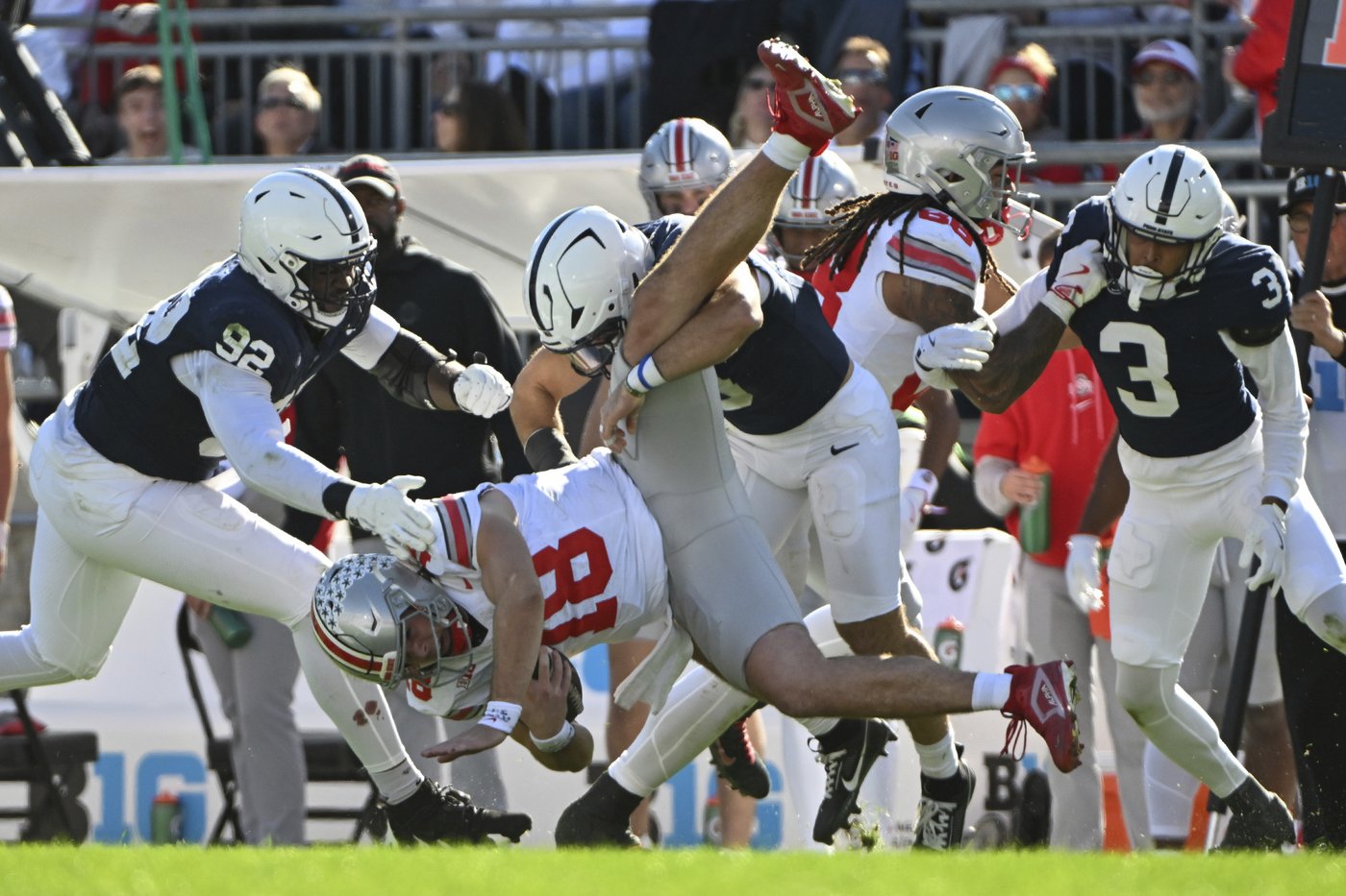Will Howard throws for 2 touchdowns and No. 4 Ohio State fends off No. 3 Penn State 20-13 | iNFOnews.ca Will Howard throws for 2 touchdowns and No. 4 Ohio State fends off No. 3 Penn State 20-13 | iNFOnews.ca